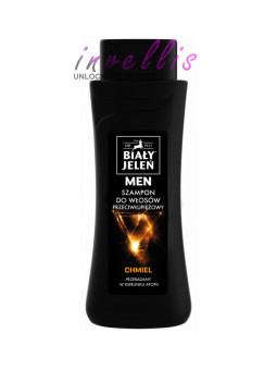 BIALY JELEN FOR MEN SHAMPOO WITH HOPS 300ML invellis kosmetyki tanie uk naturalne zdrowie uroda