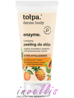 TOLPA BODY ENZYME 3 ENZYMES FOOT SCRUB EXTRA SMOOTHING 60ML invellis kosmetyki tanie uk naturalne zdrowie uroda