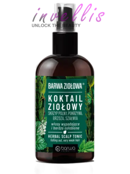 BARWA HERBAL SCALP TONIC COCKTAIL 95ML invellis kosmetyki tanie uk naturalne zdrowie uroda