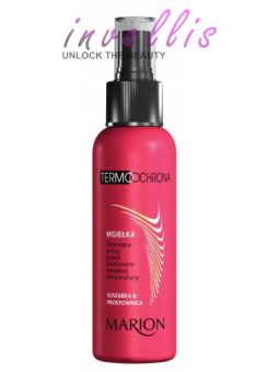 MARION HEAT PROTECTION MIST SHIELDING HAIR FROM HEAT DAMAGE 130ML invellis kosmetyki tanie uk naturalne zdrowie uroda