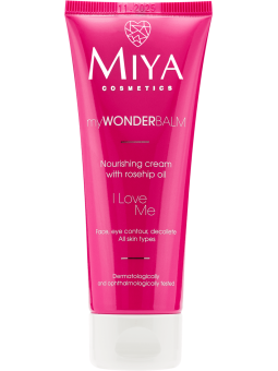 MIYA MY WONDER BALM KREM DO TWARZY I LOVE ME ODZYWCZY Z WODA ROZANA 75ML invellis kosmetyki tanie uk naturalne zdrowie uroda