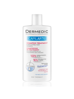 DERMEDIC CAPILARTE HAIR GROWTH STIMULATION TREATMENT SHAMPOO 300ML invellis kosmetyki tanie uk naturalne zdrowie uroda