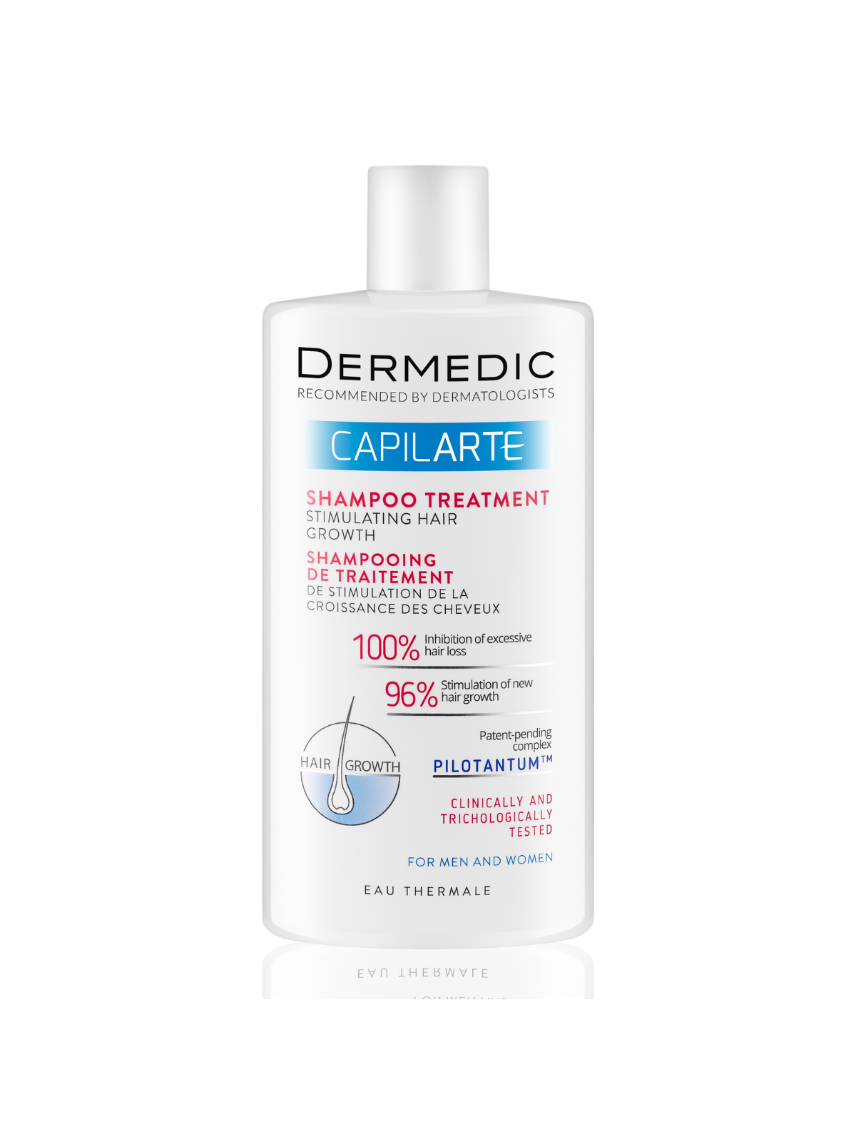 DERMEDIC CAPILARTE HAIR GROWTH STIMULATION TREATMENT SHAMPOO 300ML invellis kosmetyki tanie uk naturalne zdrowie uroda