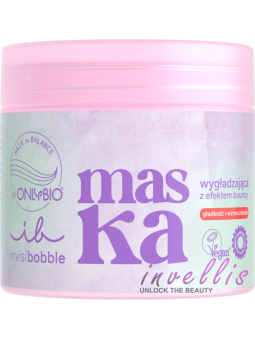 ONLYBIO INVISIBOBBLE HAIR IN BALANCE SMOOTHING MASK WITH BOUNCY EFFECT 200ML invellis kosmetyki tanie uk naturalne zdrowie uroda