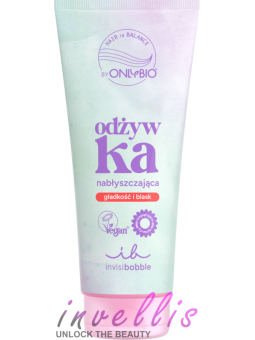 ONLYBIO INVISIBOBBLE HAIR IN BALANCE SHINING CONDITIONER 200ML invellis kosmetyki tanie uk naturalne zdrowie uroda