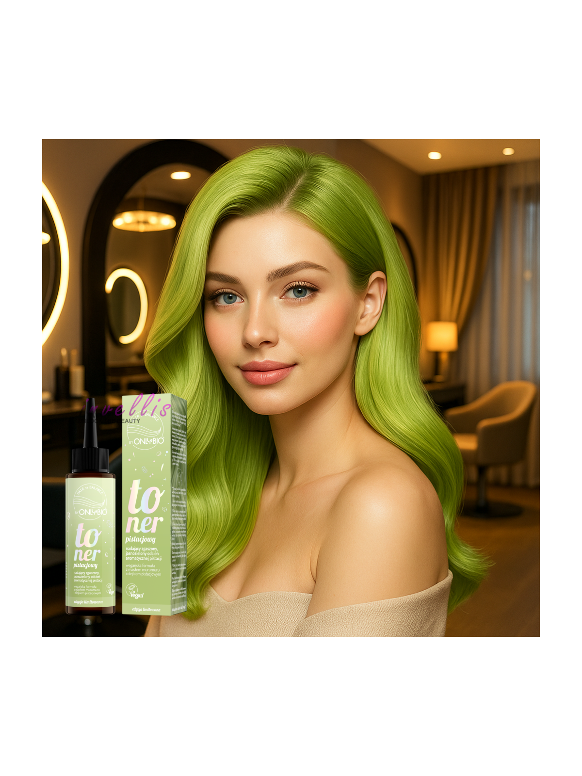 ONLYBIO PISTACHIO TONER 100ML invellis kosmetyki tanie uk naturalne zdrowie uroda