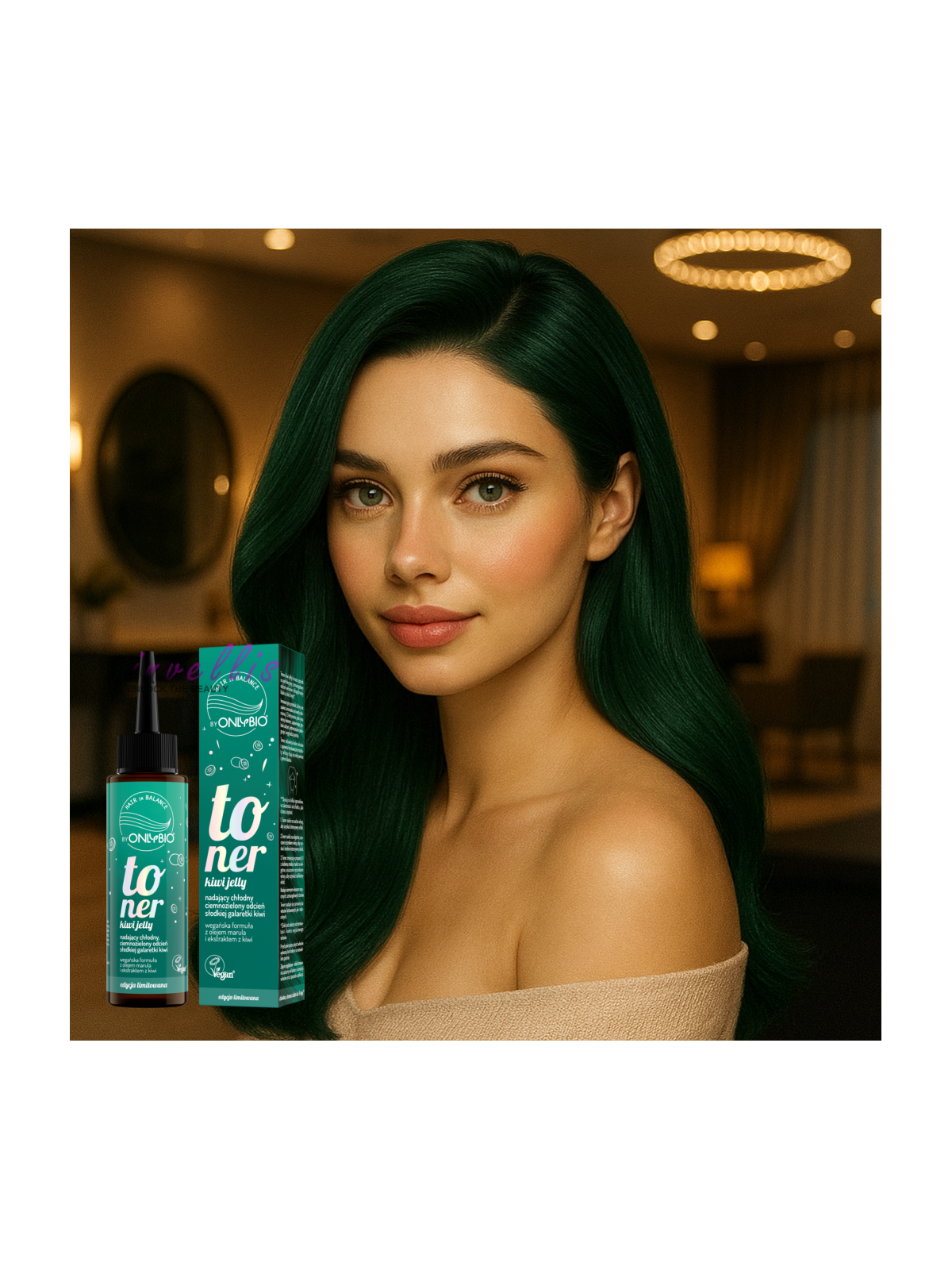 ONLYBIO KIWI TONER 100ML invellis kosmetyki tanie uk naturalne zdrowie uroda