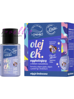 ONLYBIO WEDEL SMOOTHING OIL INSPIRED BY THE SCENT OF PTASIE MLECZKO BLUEBERRY SHAKE 20ML invellis kosmetyki tanie uk naturalne z