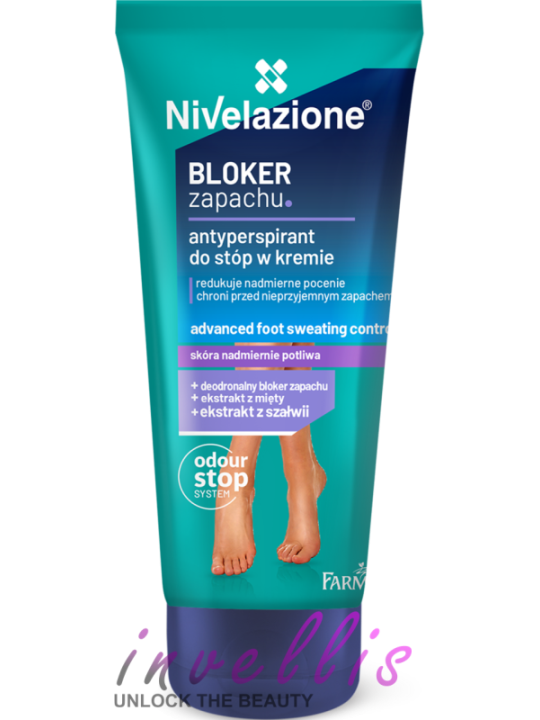 NIVELAZIONE ANTYPERSPIRANT DO STOP W KREMIE 75ML invellis kosmetyki tanie uk naturalne zdrowie uroda