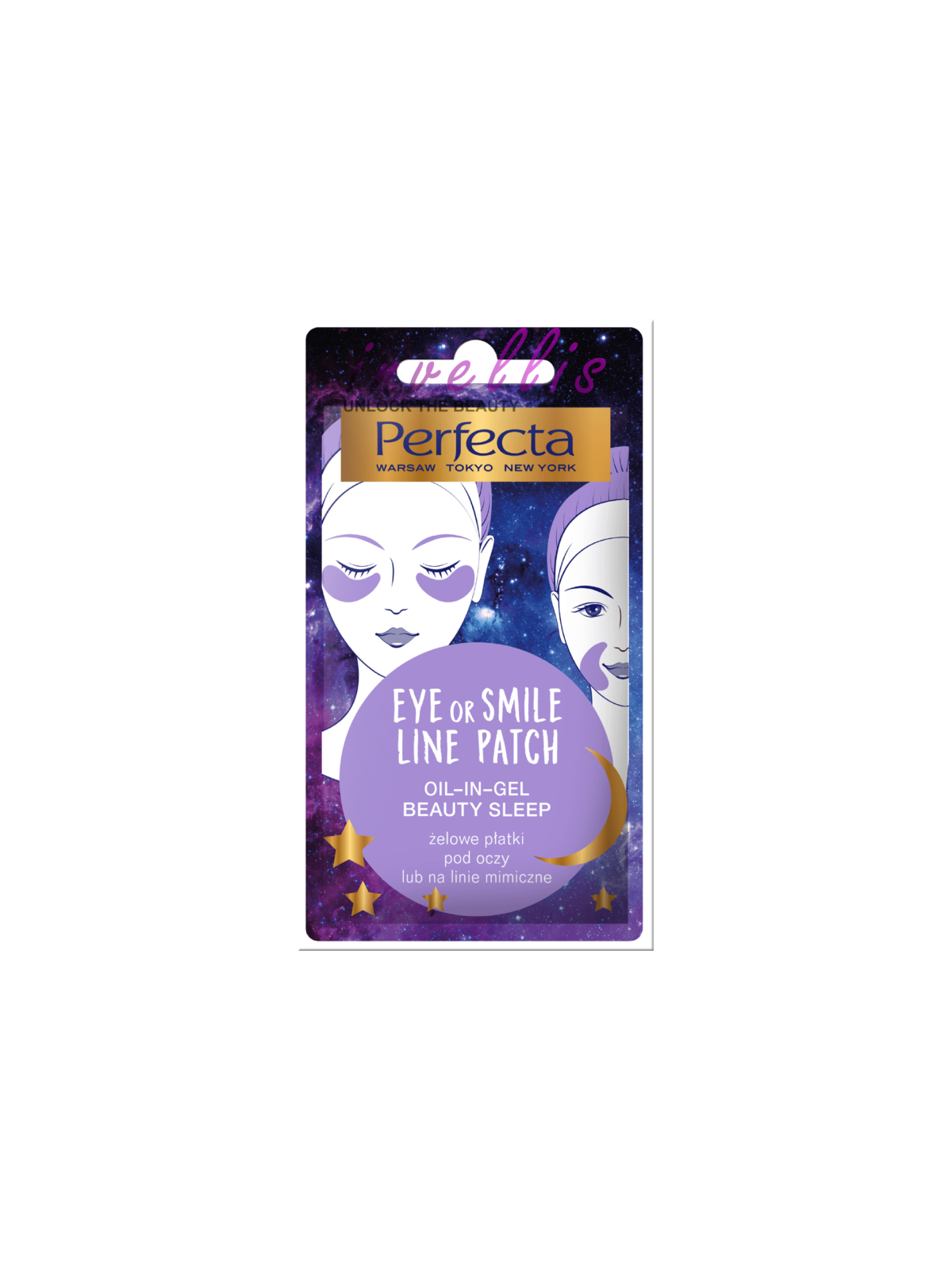 PERFECTA EYE PATCH BEAUTY SLEEP ZELOWE PLATKI POD OCZY LUB NA LINIE MIMICZNE invellis kosmetyki tanie uk naturalne zdrowie uroda