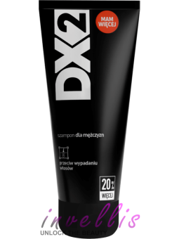 AFLOFARM DX2 SHAMPOO FOR MEN AGAINST HAIR LOSS 180ML invellis kosmetyki tanie uk naturalne zdrowie uroda