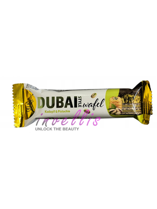 MILLANO DUBAI WAFFLE IN MILK CHOCOLATE 40G invellis kosmetyki tanie uk naturalne zdrowie uroda