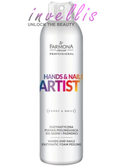 FARMONA PRO HANDS AND NAILS ARTIST ENZYMATIC PEELING FOAM FOR HANDS AND NAILS 150ML kasztelan bedford polski sklep uk invellis o