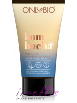 ONLYBIO KOMBUCHA MATUJACY ZEL DO DEMAKIJAZU I MYCIA TWARZY 150ML kasztelan bedford polski sklep uk invellis online onlybio neboa