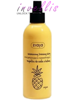 ZIAJA ANANASOWY TRENING SKORY ENERGETYZUJACO NAWADNIAJACA MGIELKA DO CIALA Z KOFEINA 200ML kasztelan bedford polski sklep uk inv
