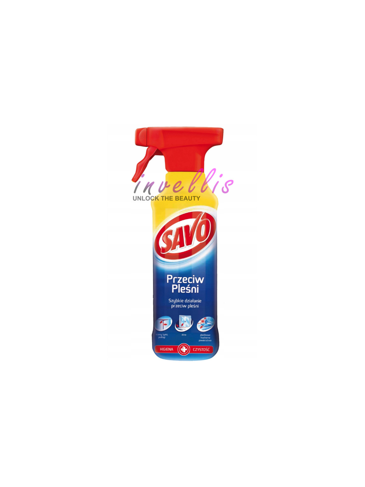 SAVO PLYN PRZECIW PLESNI W SPRAYU 500ML invellis kosmetyki tanie uk naturalne zdrowie uroda