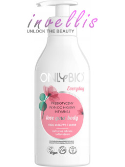 ONLYBIO PREBIOTYCZNY PLYN DO HIGIENY INTYMNEJ 250ML kasztelan bedford polski sklep uk invellis online onlybio neboa ziaja