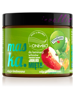 ONLYBIO MASKA DO LAMINACJI WLOSOW JABLKO MIETA 200ML kasztelan bedford polski sklep uk invellis online onlybio neboa ziaja