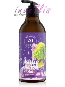 ONLYBIO GENTLE SHAMPOO AI CATIONIC ECSTASY 400ML invellis kosmetyki tanie uk naturalne zdrowie uroda