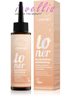 ONLYBIO PEACH AND CREAM TONER 100ML invellis kosmetyki tanie uk naturalne zdrowie uroda